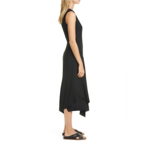 NET Vince Mixed Panel Sleeveless Dress - Picture 2 of 5